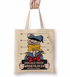 Donald Duck Bez Çanta Uzun Saplı