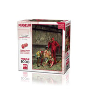 20662 Jesters Playing Cochonnet 1000 Parça Puzzle -KS Puzzle