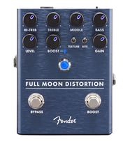 Fender 0234537000 Full Moon Distortion Pedalı Yüksek Kazançlı (High-Gain) Distortion EQ Ayarları ve Boost Özelliği