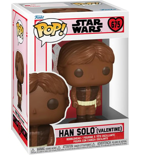 Funko Pop! Star Wars: Han Solo - (Val Choc) - Vinil Koleksiyon Figürü - Hediye Fikri - Resmi Ticari (Krem)