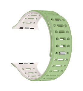 Apple Watch 10 42mm Uyumlu Zore KRD-124 Silikon Kordon Strap Kayış