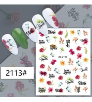 Adanil Çiçek Kelebek Sticker J0-2113