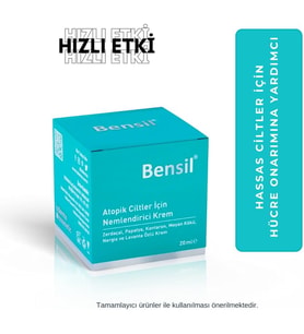 BENSİL ATOPİK CİLTLER İÇİN NEMLENDİRİ CREAM