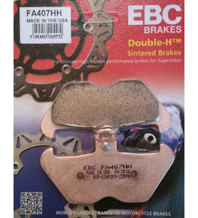 Ebc Fa407Hh 1993-1999 BMW R 1100 GS Uyumlu Ön Fren Balatası Sinterli Balata