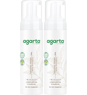 Agarta Doğal Yüz Temizleme Köpüğü 225ML (2 Li Set)