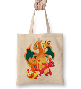 Game Charmander Evolutions Bez Çanta Uzun Saplı