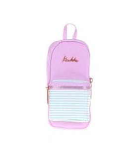 Kaukko Soft Floral Junior Bag Kalem Çantası Violet K2441