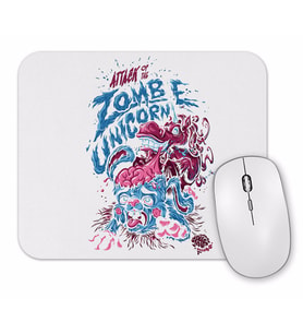 The Walking Dead Zombie Face Mouse Pad