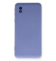 Galaxy A01 Core Kılıf Nano içi Kadife Silikon - Lila