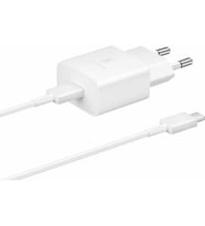 Lexroo 15 Watt USB Type-C hızlı şarj adaptörü, veri kablolu şarj cihazı, beyaz
