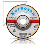Karbosan Metal Taşlama Diski 180*6.4 (Siyah)
