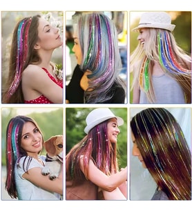 Klipsli Hair Tinsel Simi / HTK03