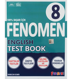 FENOMEN 8.SINIF ENGLISH TEST BOOK