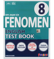 FENOMEN 8.SINIF ENGLISH TEST BOOK