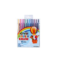 Nova Color Mum Pastel Boya Silinebilir Yuvarlak 12 Renk NC-2122