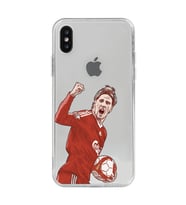 Iphone Xsmax Uyumlu Fernando Torres Desenli Şeffaf Telefon Kılıfı