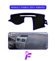 RENAULT SYMBOL AIRBAGLI (2012-2020) Torpido Örtüsü Güneşten Korur Kolay Montaj Tam Uyum A71