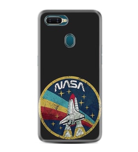 Oppo A5S A15 A16 A54 A55 A73 A74 Kılıf Desemli Silikon Nasa 1326