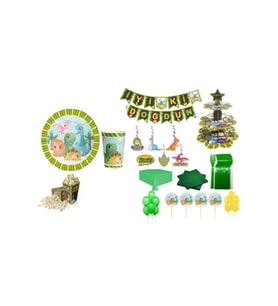 Dinozor Doğum Günü Seti 8 Li Set