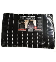 Minder Set Siyah-beyaz