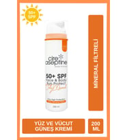 Cire Aseptine Airless Günes Koruyucu Yüz Vücut Kremi SPF 50+ Sun Protect 200 ml