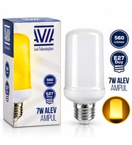 7W E27 ALEV AMPUL LAMBA 560 LÜMEN IP20 (5343)