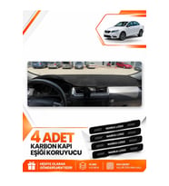 SEAT TOLEDO (2013-2017) Uyumlu Ön Torpido Koruma Kılıfı Halısı - Siyah