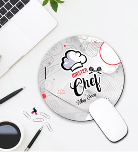 Kişiye Özel Chef Tasarımlı Mouse Pad 003