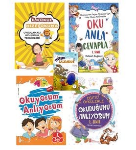 Ata 1.Sınıf Hızlı Okuma + Oku Anla Cevapla + Okuyorum Anlıyorum + Okuduğumu Anlıyorum