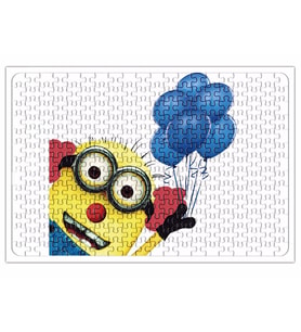 Minions Palhaço Puzzle 240 Parça Yapboz
