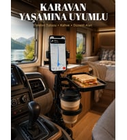 Northcity Çok Amaçlı Araç İçi Telefon Tutucu ve Bardaklık Organizeri - Düzenli Sürüş Deneyimi