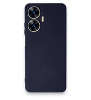 Newface Realme C55 Kılıf First Silikon - Lacivert