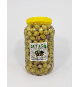 Mudanya Cinsi Yeşil Tatlanmış Dilme Zeytin 3 Kg
