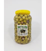 Mudanya Cinsi Yeşil Tatlanmış Dilme Zeytin 3 Kg