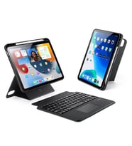 Dux Ducis iPad 10(2022) DK Series Kablosuz Bluetooth Klavye Touchpad Kılıf-(5775) - HEP-4528-5091
