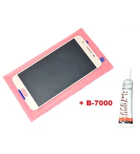 Samsung Galaxy J7 Prime Uyumlu Lcd Ekran Dokunmatik GOLD Servis + B-7000