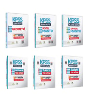 KPSSNİN Kara Kutusu Genel Yetenek Genel Kültür TEK Ekonomik Set Paket Konu Özetli Dijital Çözümlü Çıkmış Soru Bankası
