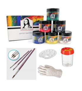 Südor Akrilik Boya Seti Artist Materials Ana Renkler 6x125ml (Karışık)
