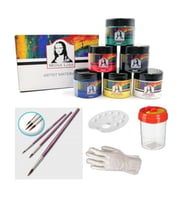 Südor Akrilik Boya Seti Artist Materials Ana Renkler 6x125ml (Karışık)