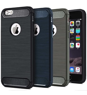 Apple iPhone 7 Plus Uyumlu Kılıf Zore Room Silikon Kapak (Siyah)