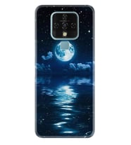 Tecno Camon 16 18P Pova Pova 3 Pova Neo Kılıf Desemli Silikon Night Moon 1133