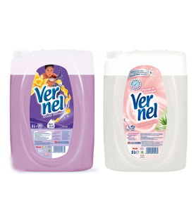 Vernel Camasır Yumusatıcı 5 Lt  2 li Set
