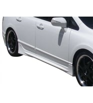 Honda Civic Uyumlu 8 Marşpiyel (Mugen Md) 2 Parça Fiber 2006-2011