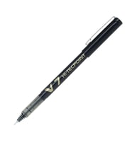 Pilot V7 Hi-Tecpoint Siyah İğne Uçlu Roller Kalem