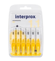 Interprox Interproximal Mini 1.1mm Arayüz Fırçası 6 Adet SARI