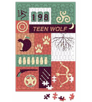 Teen Wolf Piktogram Puzzle 240 Parça Yapboz