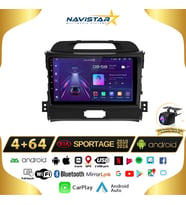 Kia Sportage 4GB + 64GB Kablosuz Carplay 2010-2016 Android 13 Navigasyon Multimedya Sistemi