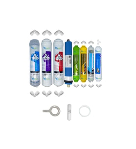 PWS Kapalı Kasa Su Arıtma Cihazları  STD  8li Vontron mebran Alkali+mineral+detox+tatlandırıcı set