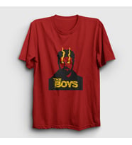 Presmono Unisex Kırmızı Eyes Billy Butcher The Boys T-Shirt 458311tt