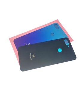 Xiaomi Mi 8 Lite Arka Kapak (CAM) MAVİ